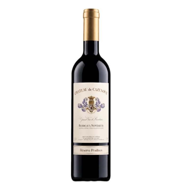 872 - Château de Cazenove - AOC Bordeaux Superieur 750ml